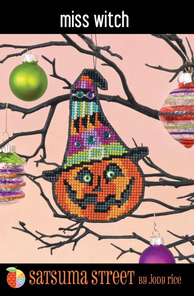 Miss Witch Ornament - FULL KIT